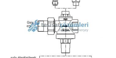 Basınç Düşürücü Vana Ayarı ve Montajı